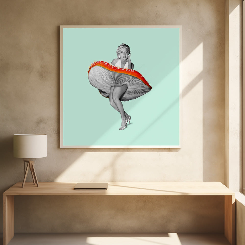 Happy Dress - Poster / Art Print - interiör