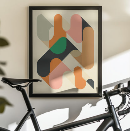 Geometrics 1 - Poster / Art Print - interiör