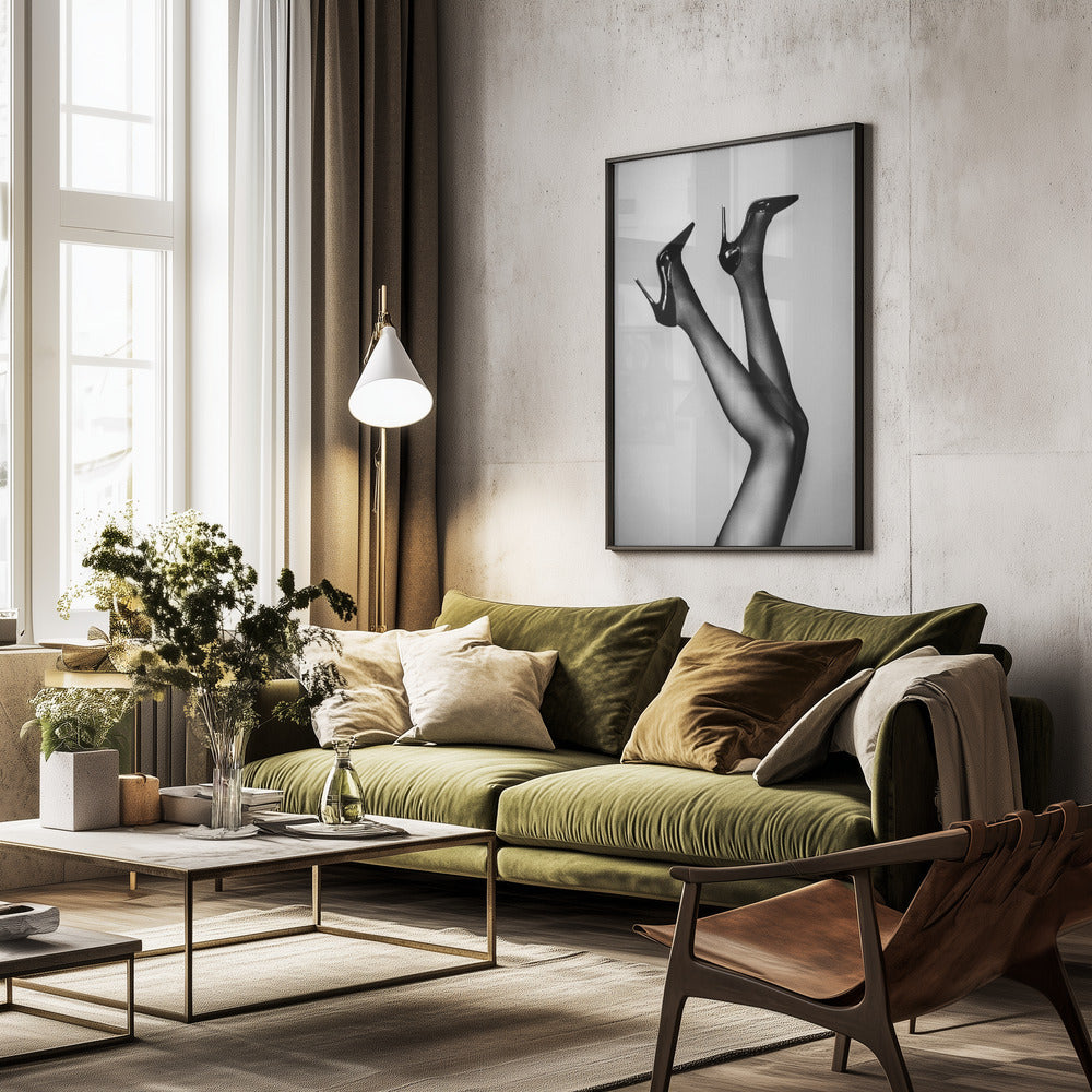 Kick up Your Heels #03 - Poster / Art Print - interiör