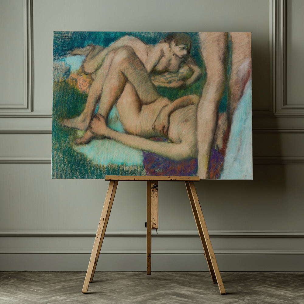 Bathers No2 - Poster / Art Print - interiör