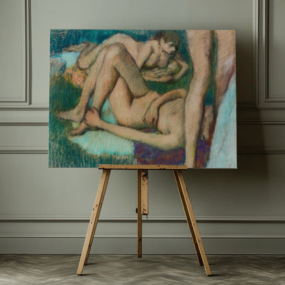 Bathers No2 - Poster / Art Print - interiör