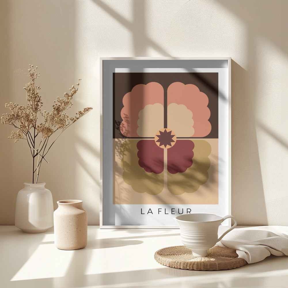 La Fleur - Poster / Art Print - interiör