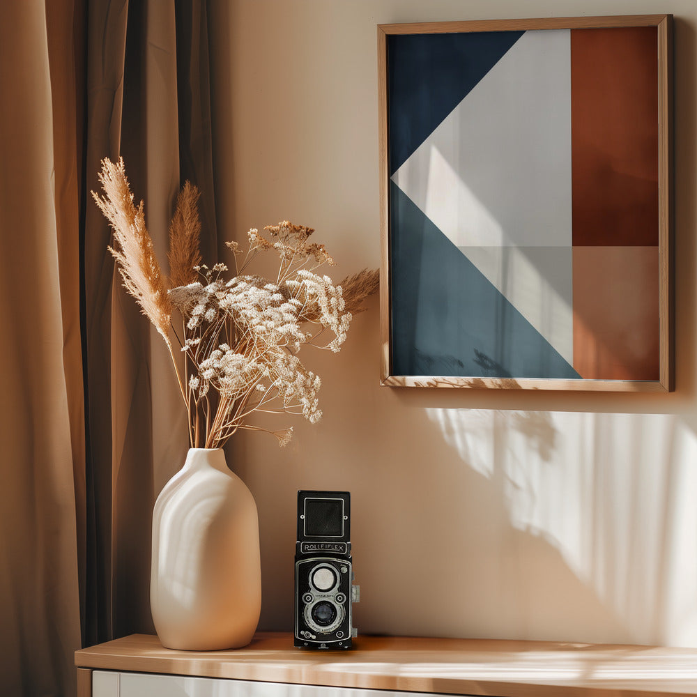Perfect Geometric Shapes No 2 - Poster / Art Print - interiör