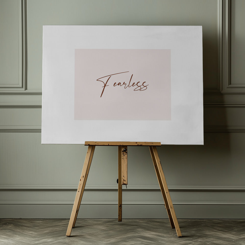 Fearless - Poster / Art Print - interiör