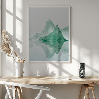 In Calm Waters - Poster / Art Print - interiör