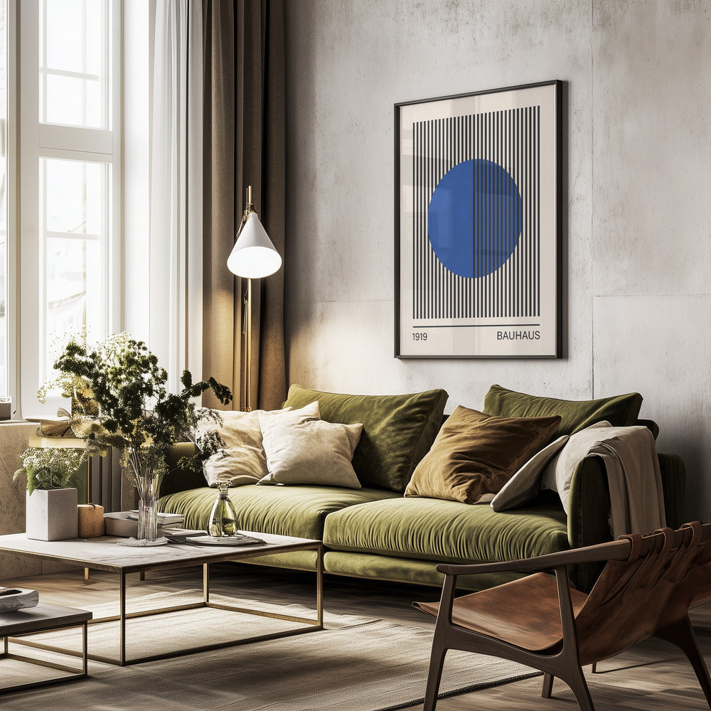 Bauhaus art 3 - Poster / Art Print - interiör