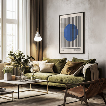 Bauhaus art 3 - Poster / Art Print - interiör