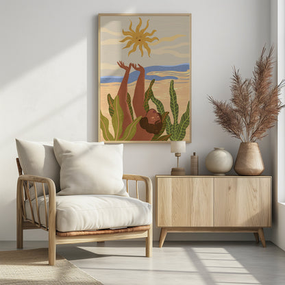 Sun Worship - Poster / Art Print - interiör