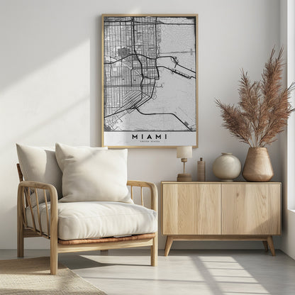 Miami - Poster / Art Print - interiör