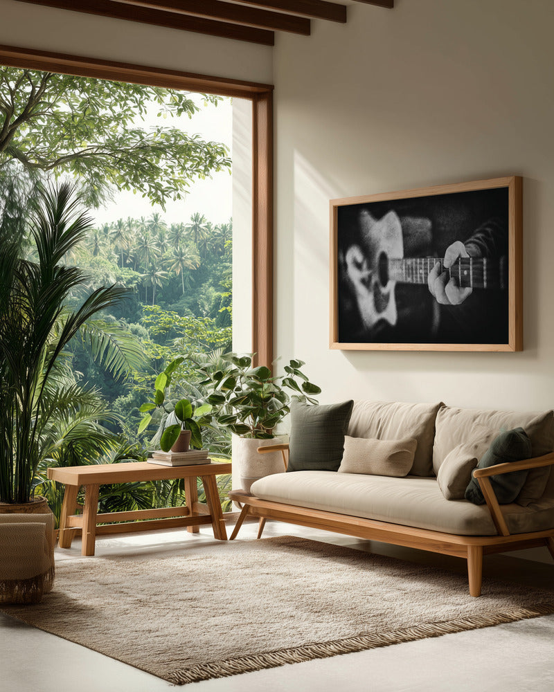 unplugged - Poster / Art Print - interiör