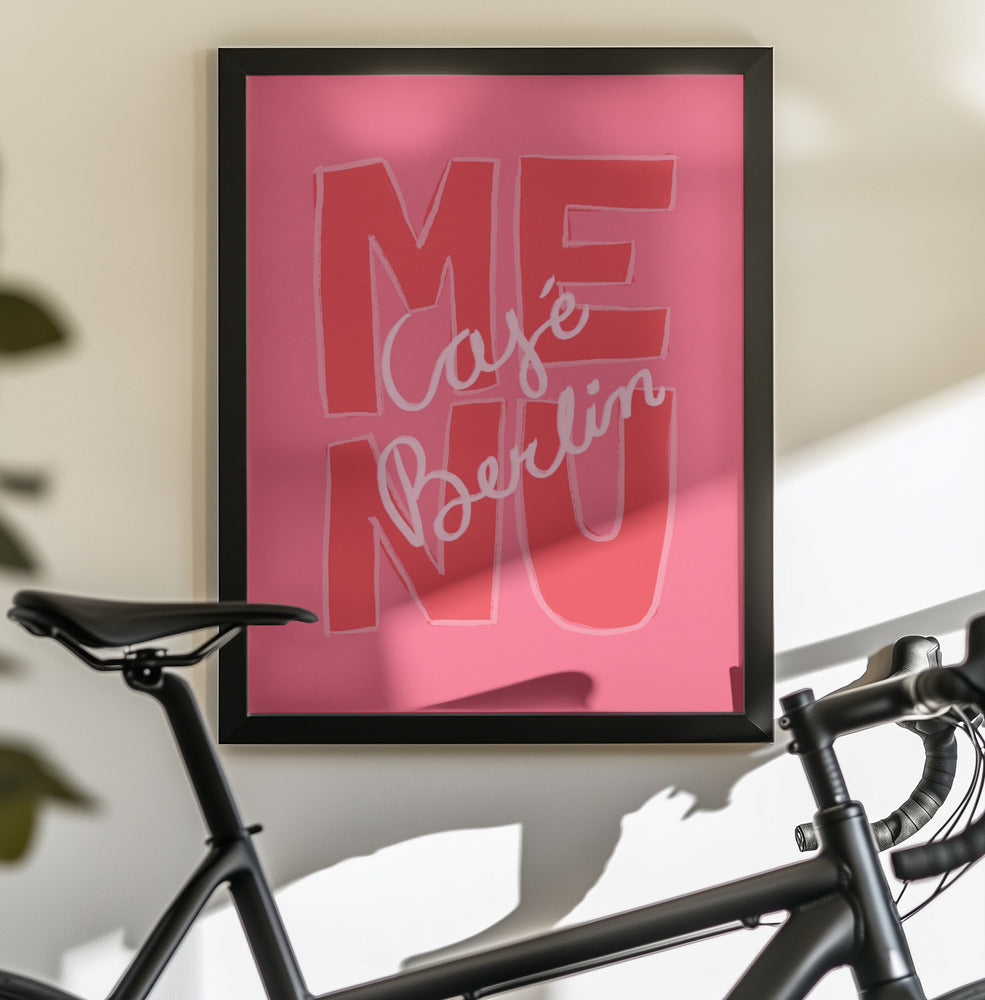Café Berlin - Poster / Art Print - interiör