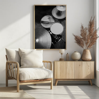Drums - Poster / Art Print - interiör