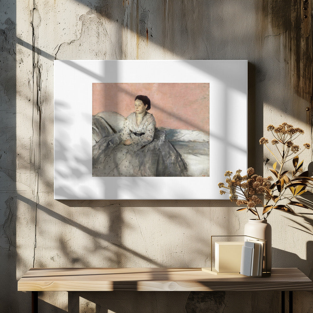 Horse In a Meadow - Poster / Art Print - interiör