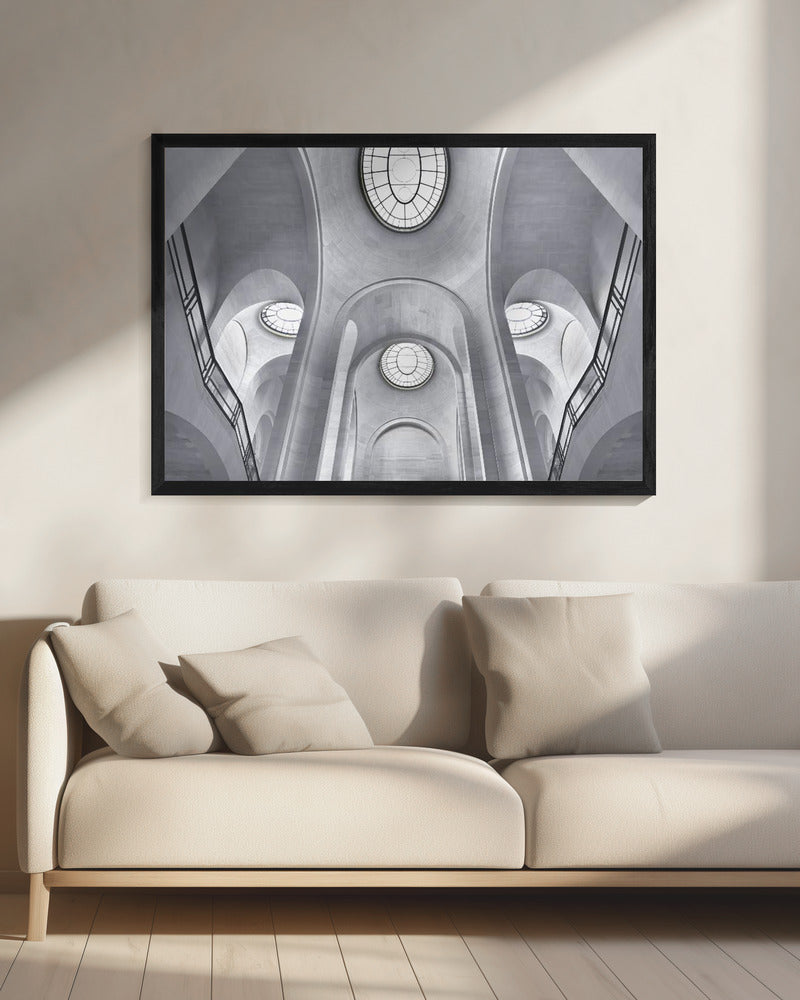 The Palais Garnier in Paris - Poster / Art Print - interiör