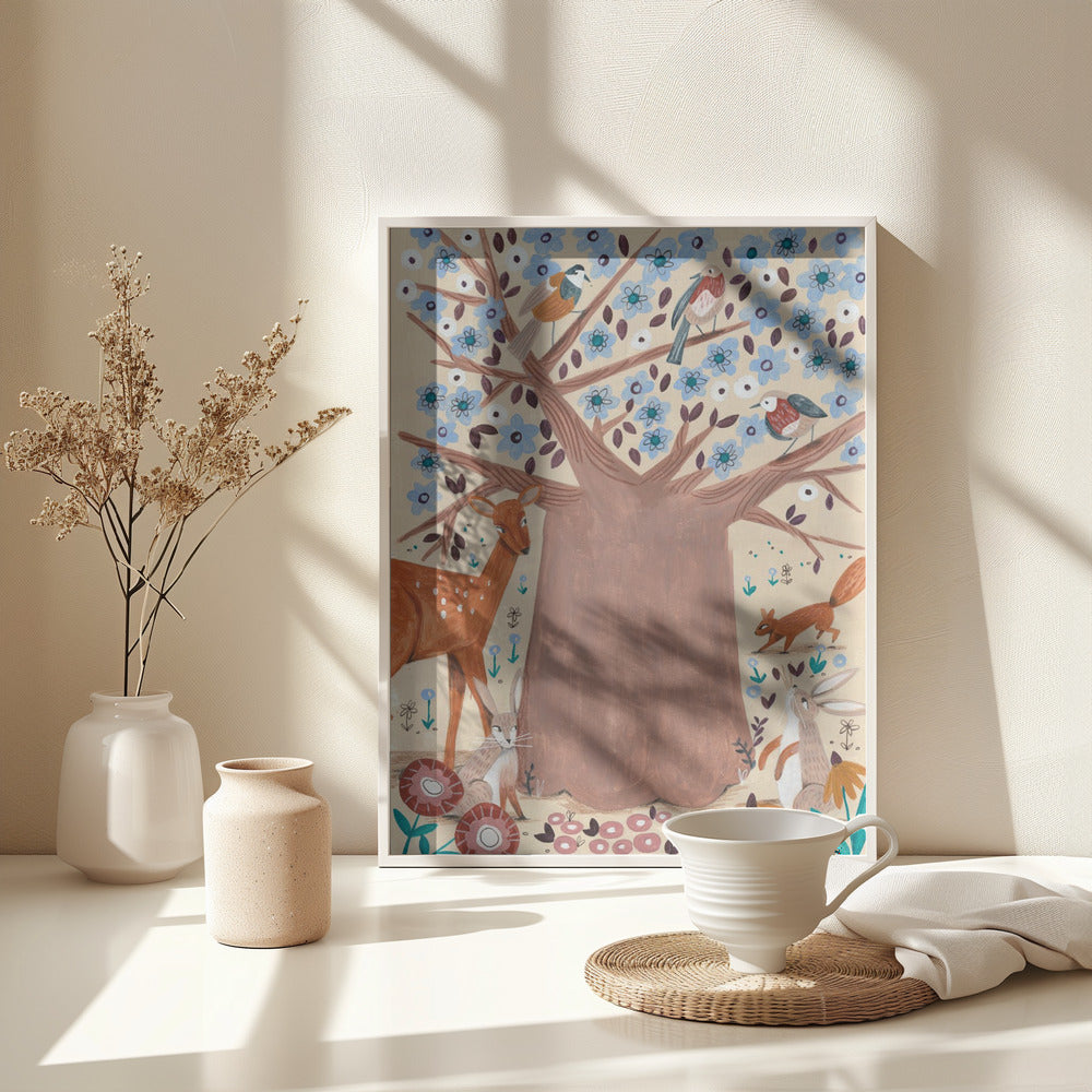 Tree of life - Poster / Art Print - interiör