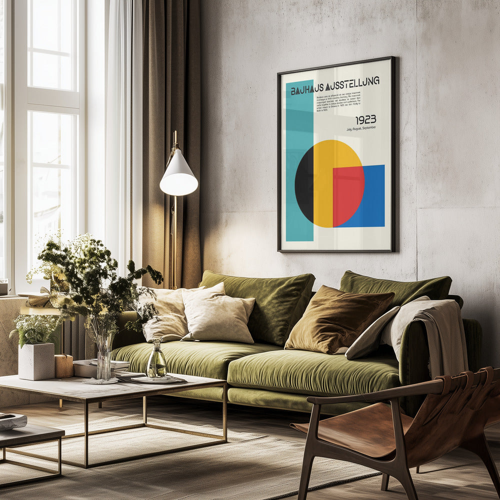 Bauhaus Ausstellung - Poster / Art Print - interiör