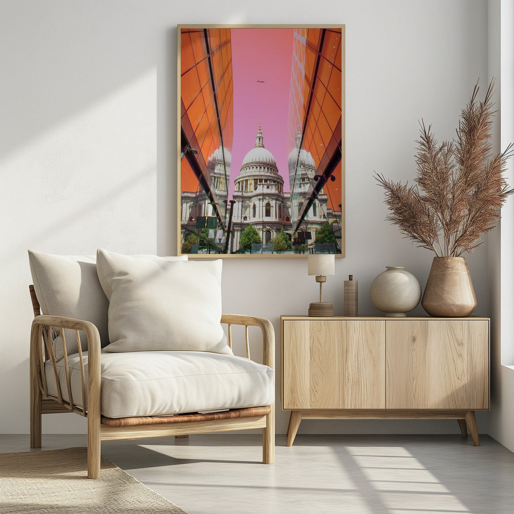 St Pauls View - Poster / Art Print - interiör