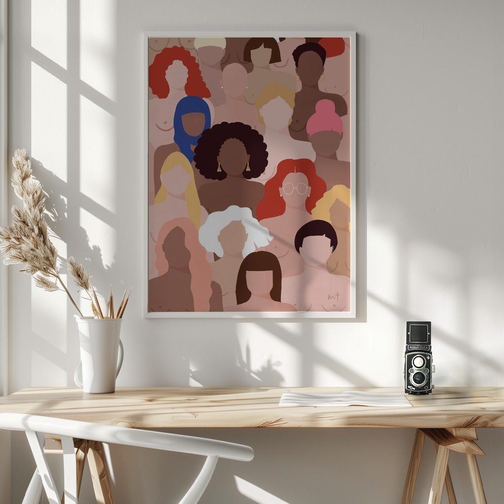Who run the world - Poster / Art Print - interiör