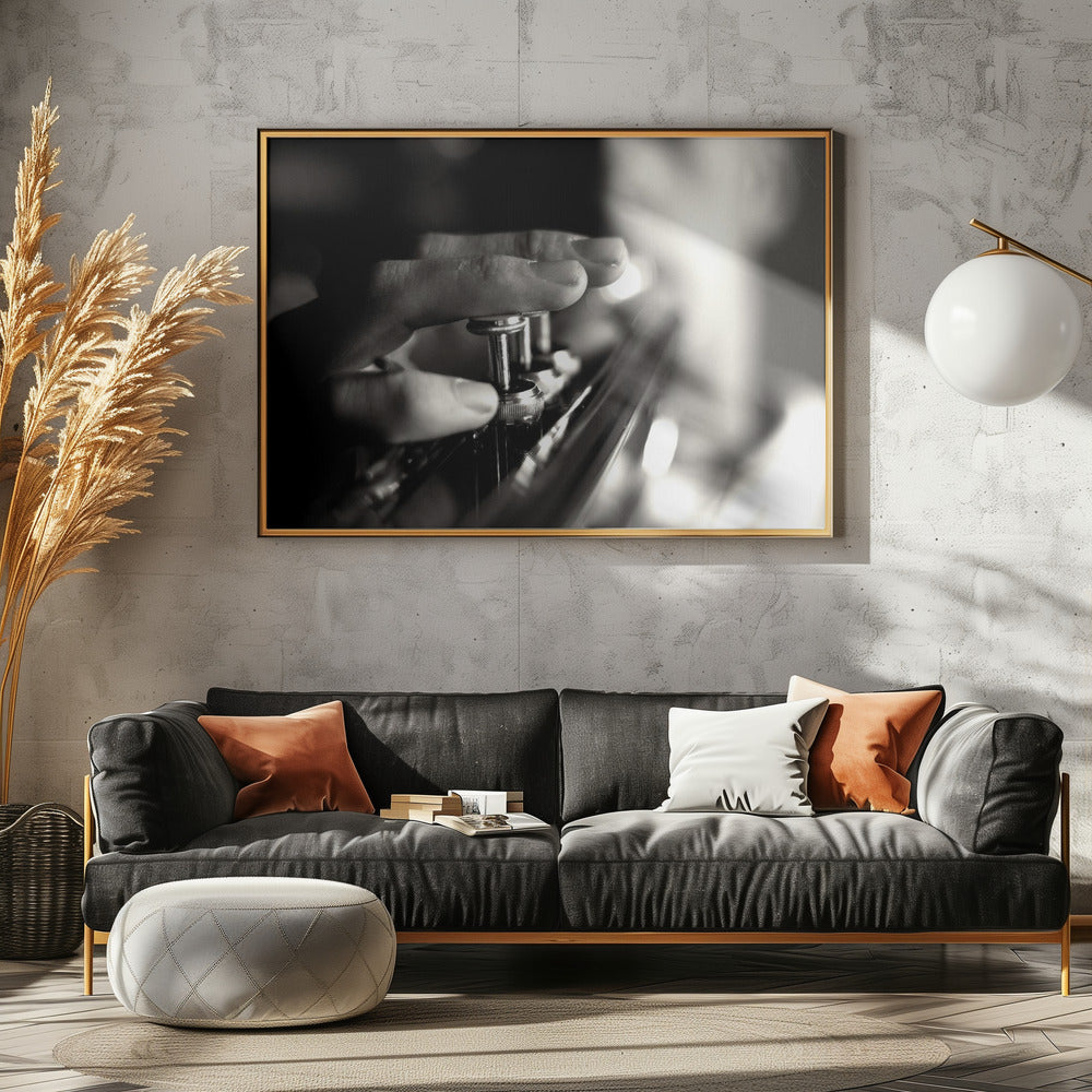 Player - Poster / Art Print - interiör