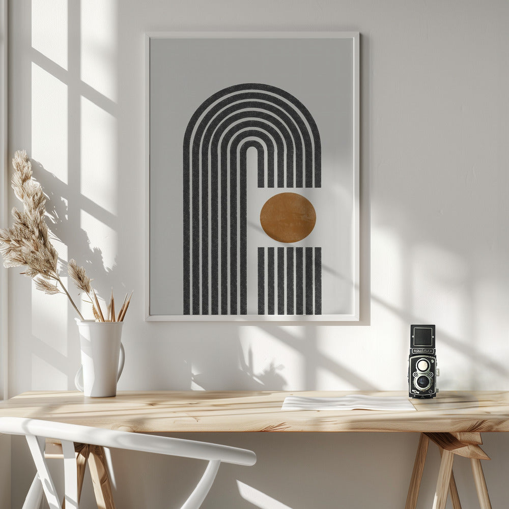 Arch No4. - Poster / Art Print - interiör