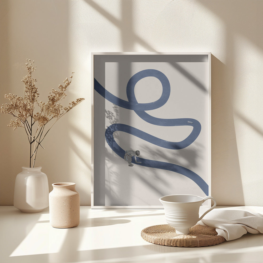 River cleanse - Poster / Art Print - interiör