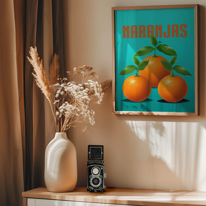 Naranjas - Poster / Art Print - interiör