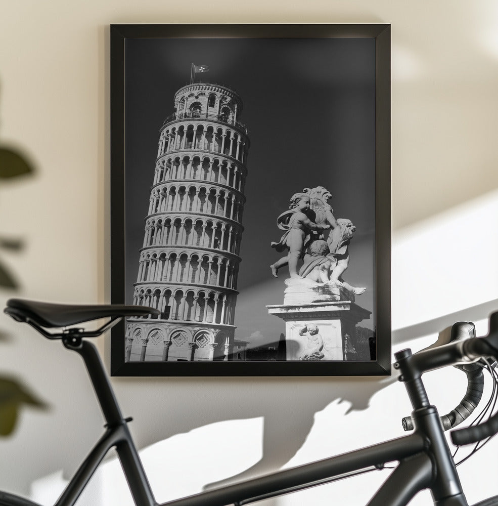 The Leaning Tower of Pisa - Poster / Art Print - interiör