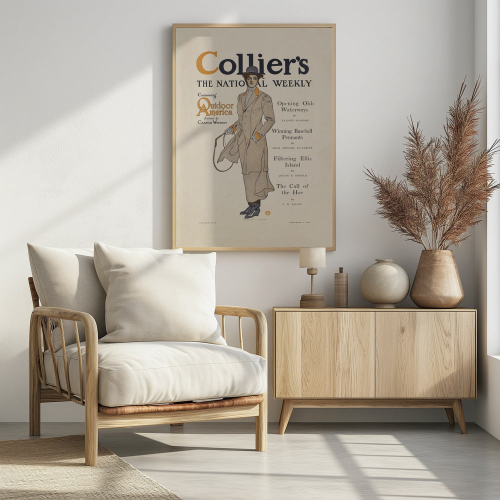 Collier's, the National Weekly, Containing Outdoor America - Poster / Art Print - interiör