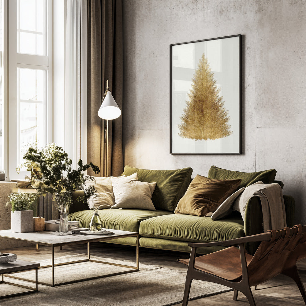 A Merry Christmas - Poster / Art Print - interiör