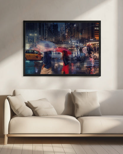 NYC 5 - Poster / Art Print - interiör