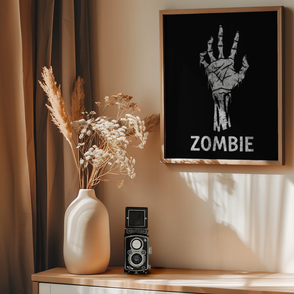 Zombie - Poster / Art Print - interiör