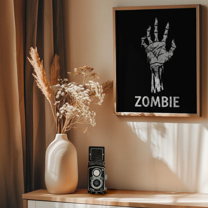 Zombie - Poster / Art Print - interiör