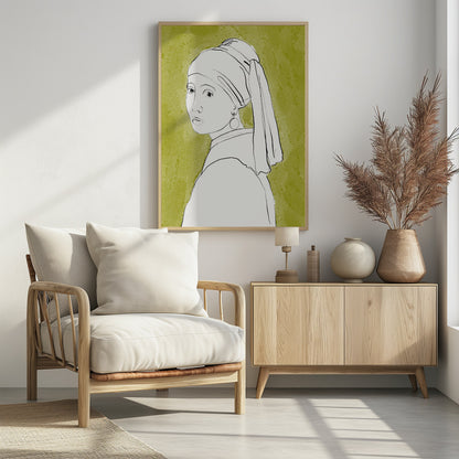 Echo of a Pearl - Poster / Art Print - interiör