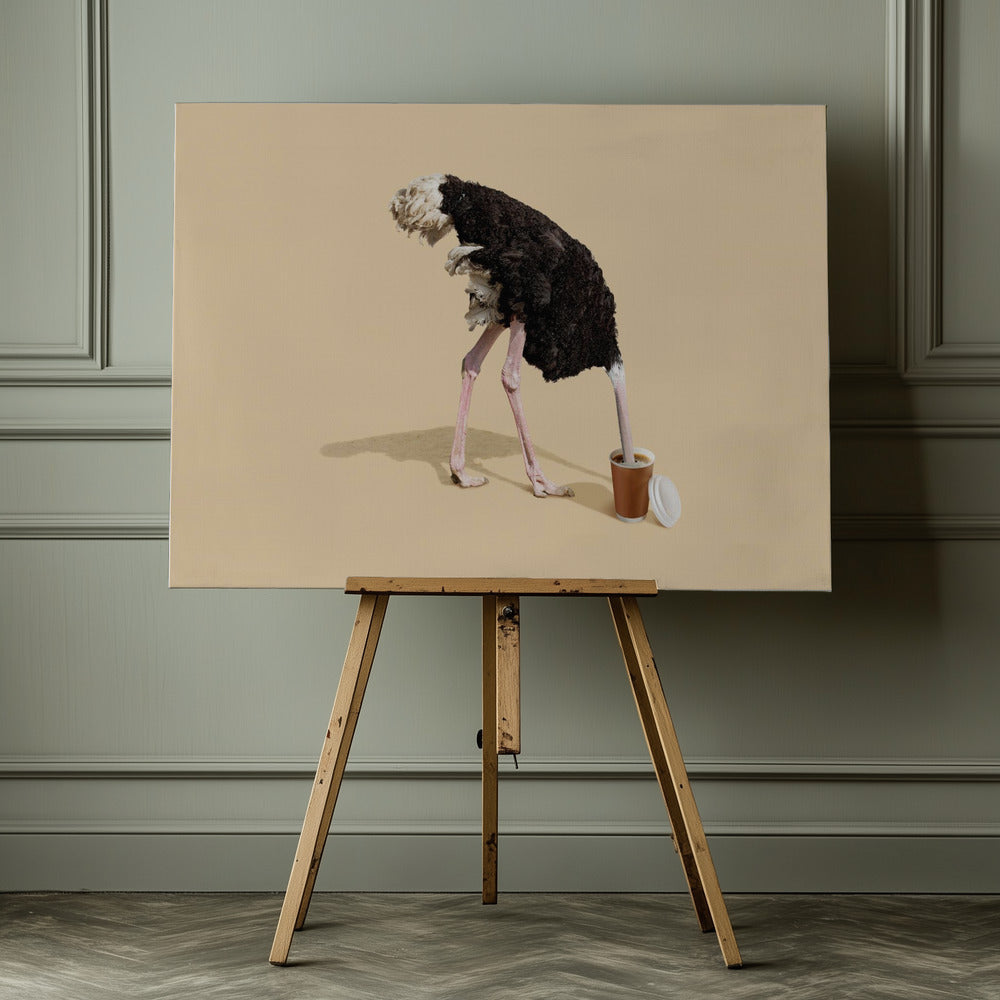 Dive in Coffee - Poster / Art Print - interiör