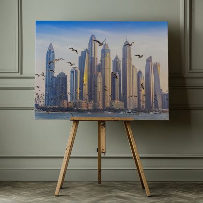 Birds view - Poster / Art Print - interiör
