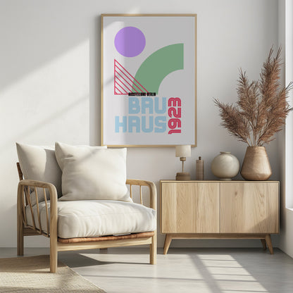 Bauhaus 1923 #2 - Poster / Art Print - interiör