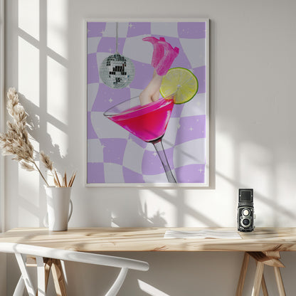 Cocktail diving - Poster / Art Print - interiör