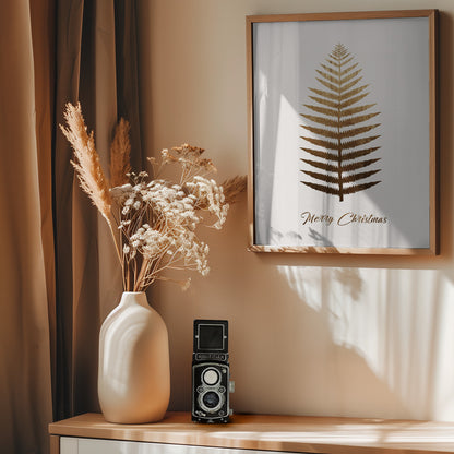 Merry Christmas - Poster / Art Print - interiör