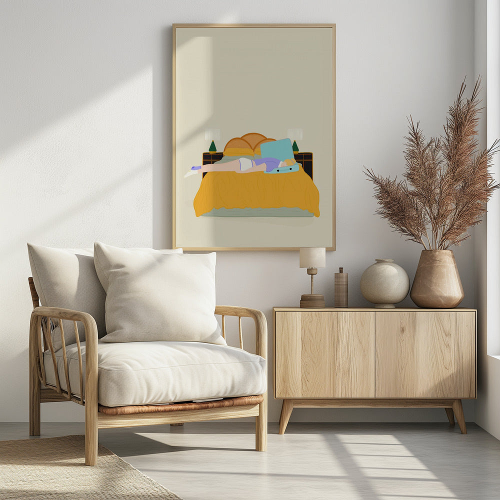 Digital Nomad - Poster / Art Print - interiör