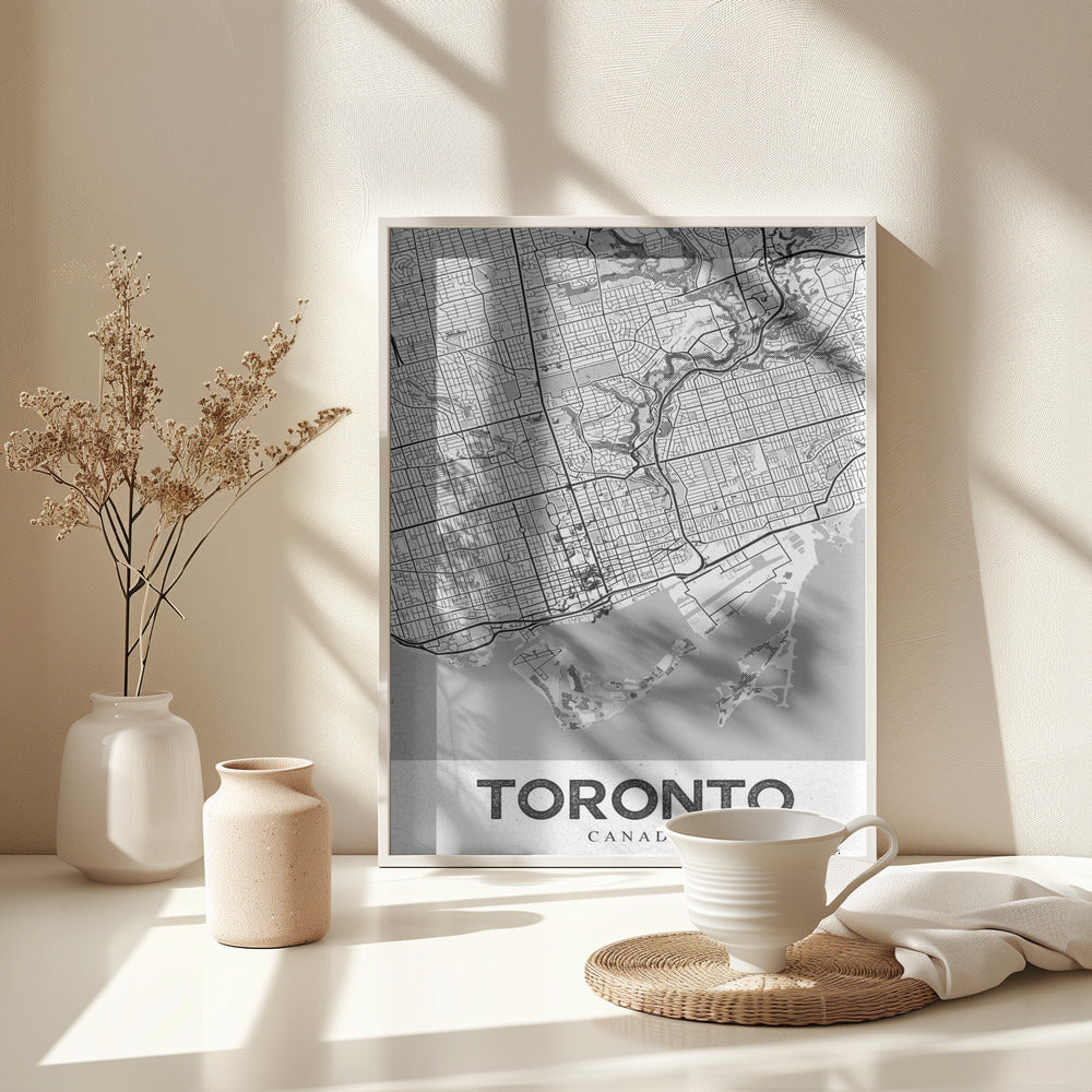 Toronto White - Poster / Art Print - interiör