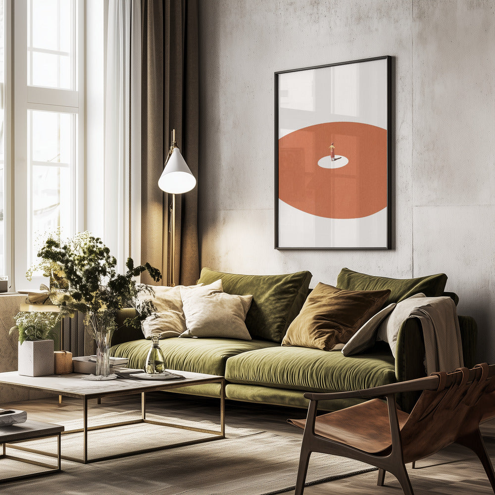 Confidence - Poster / Art Print - interiör