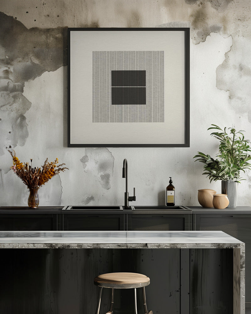 Paper Object No.6 - Poster / Art Print - interiör