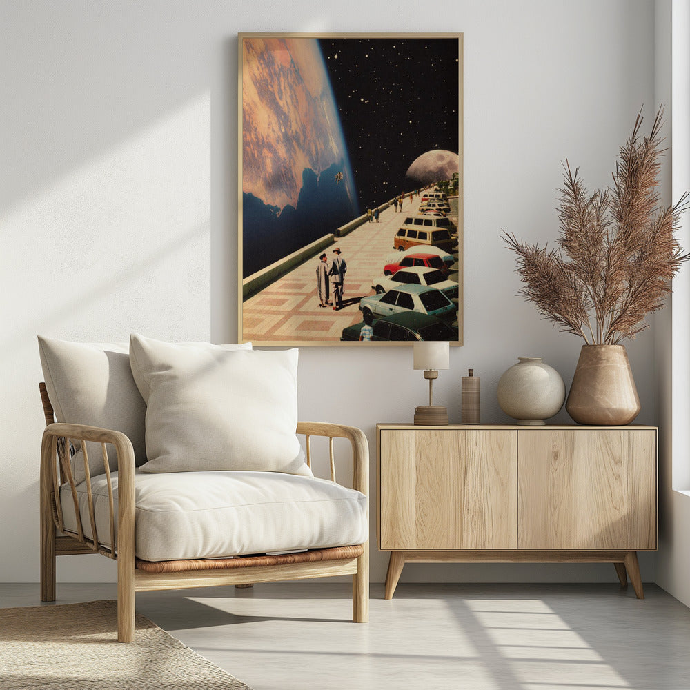 Space Promenade - Poster / Art Print - interiör