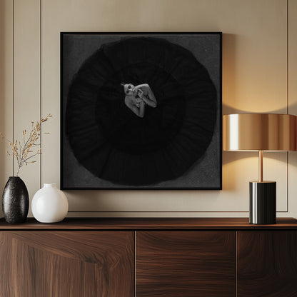 Black swan - Poster / Art Print - interiör