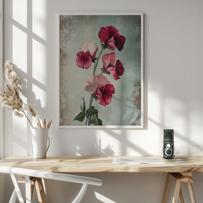 Sweet Pea - Poster / Art Print - interiör