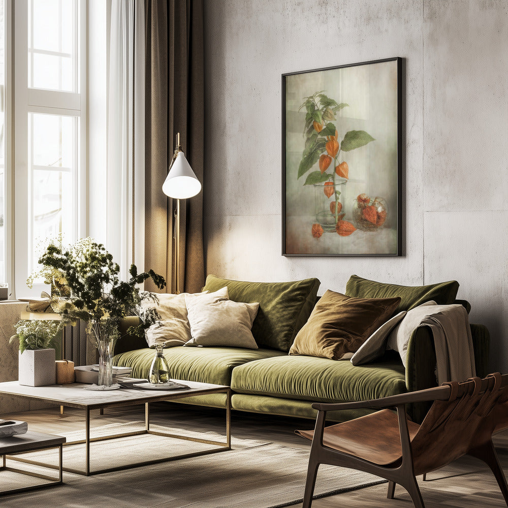 Lanterns - Poster / Art Print - interiör