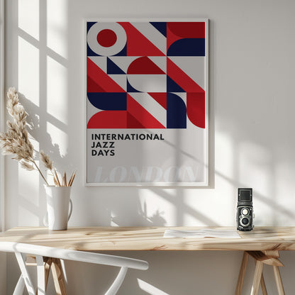 Jazz Days London - Poster / Art Print - interiör