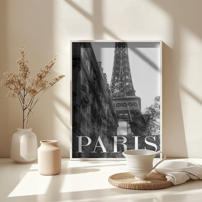 Paris Text 1 - Poster / Art Print - interiör