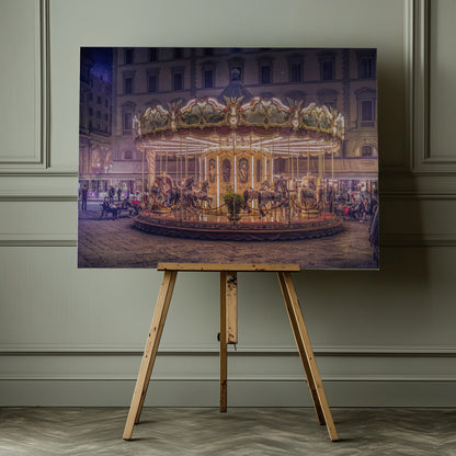 Carousel - Poster / Art Print - interiör