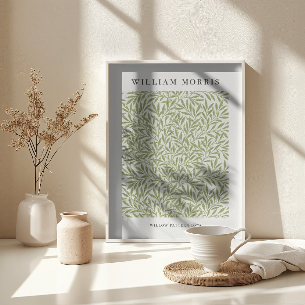 Willow Pattern - Poster / Art Print - interiör